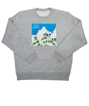ミッフィー miffy MIFFY MEETS MARUKO トレーナーつゆくさHGM スウェット グレー M