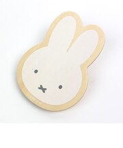 ミッフィー miffy ビッグウッドクリップ ミッフィーフェイス 文具 日本製