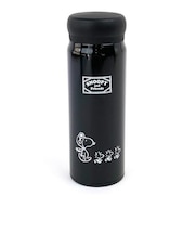 スヌーピー ダイレクトステンレスボトル 水筒 480ml ランチ キッチン おでかけ ブラック