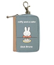 ミッフィー BOOKキーカバー BL キーカバー キーケース カー用品 ドライブ ブルー