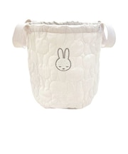 ミッフィー miffy キルティングストレージ ホワイト 収納ケース インテリア