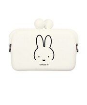 ミッフィー DO-MO(ドーモ) シリコン がま口 カードケース ミニポーチ(ミッフィーホワイト) miffy