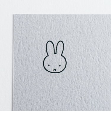 ミッフィー miffy ポストカード(purple) ハガキ 文具 日本製
