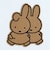 ミッフィー miffy ダイカットポストカード （friend） ハガキ 文具 日本製