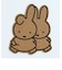 ミッフィー miffy ダイカットポストカード （friend） ハガキ 文具 日本製