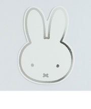 ミッフィー miffy ダイカットポストカード (face/silver) ハガキ 文具 日本製