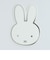 ミッフィー miffy ダイカットポストカード （face/silver） ハガキ 文具 日本製