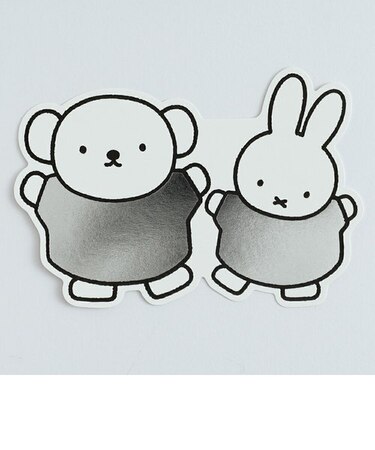 ミッフィー miffy ダイカットポストカード (party) ハガキ 文具 日本製