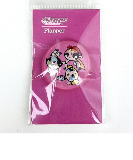 パワーパフガールズ クリスタルマグネット (ピンク) 文具 日本製 FLAPPER