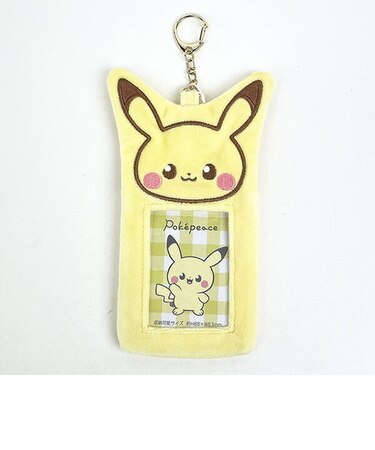 ポケットモンスター ポケピース ふわふわフォトホルダー ピカチュウ 写真入れ キーホルダー 推し活