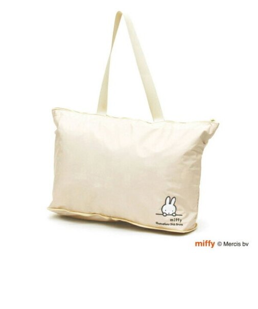 ミッフィー miffy 折りたたみトートバッグ アイボリーフェイス バッグ