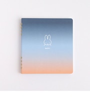 ミッフィー リングノート・スクエア(miffy) 文具 日本製 ネイビー/オレンジ