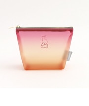 ミッフィー ポーチ(miffy/walk) 文具 レッド/オレンジ