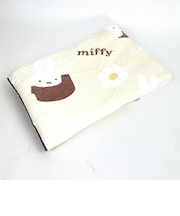 ミッフィー miffy クイックドライ バスタオル (ブラウン) 西川