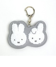 ミッフィー miffy ミッフィー&ダーン キーホルダー フェイスサガラシリーズ