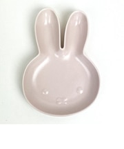 ミッフィー miffy くすみカラー ダイカットプレート S (マットピンク) 皿 キッチン