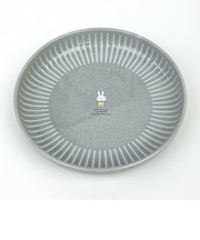 ミッフィー miffy ストーングレー カレー&パスタ プレート お皿 食器 日本製