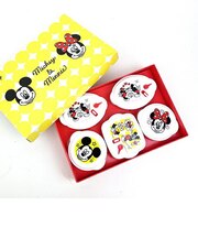 ディズニー ミッキー&ミニー PT電子レンジ容器 5PC キッチン 日本製 Disney