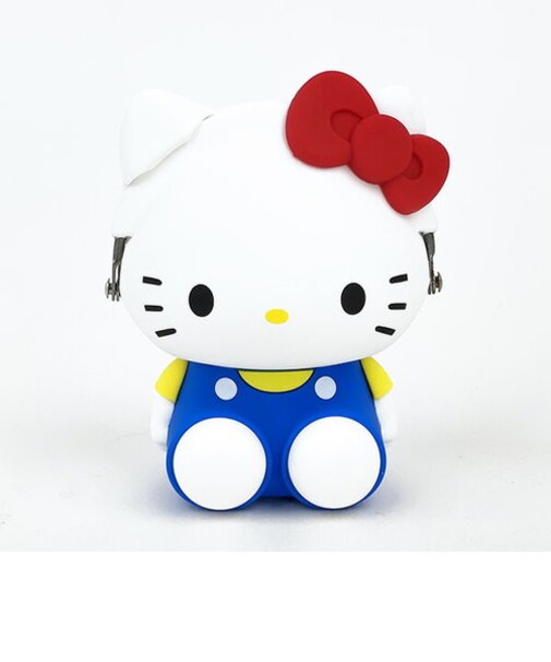 サンリオ ハローキティ お座り型シリコンがまぐちポーチ 3D POCHI Sanrio