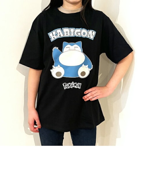 ポケットモンスター カビゴン ブラック Tシャツ LLサイズ アパレル ポケモン