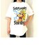 ドラゴンボール かめはめ波 Tシャツ(ホワイト) 悟空SS 3Lサイズ アパレル ジャンプ