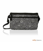 ミッフィー MIFFY&ANIMALS シークレットポーチ (グレー) ウエストポーチ