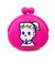 オサムグッズ ジル シリコンがま口ポーチ(ピンク) POCHI