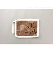 ミッフィー miffy P-BAG クラッチバッグ(グレー) ポーチ