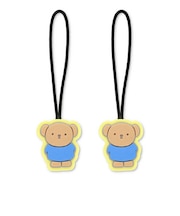ミッフィー miffy ボリス ジッパータブ(イエロー) チャーム