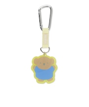 ミッフィー miffy ボリス ばんざい カラビナ付きアクリルキーホルダー(イエロー)