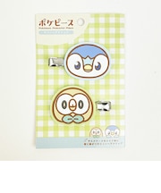 ポケットモンスター ポケモン ラバーヘアクリップ ポッチャマ モクロー髪留め 洗顔 メイク