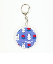 miffy ミッフィー キーホルダー ブルー ミッフィー&ローズ