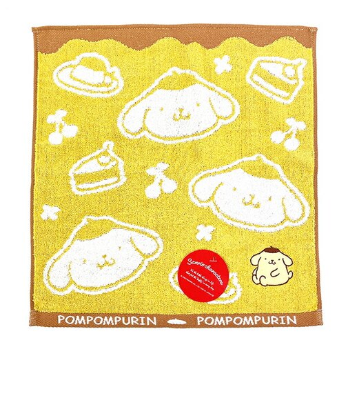 サンリオ ポムポムプリン  ウォッシュタオル(パフェ) Sanrio