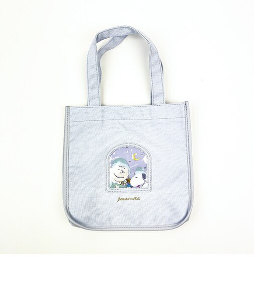 SNOOPY スヌーピー トートバッグ パープル スィートドリーム バッグ デイユーズ ランチ