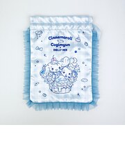 サンリオ シナモロール×こぎみゅん ドーリーミックス フリル巾着 ブルー Sanrio