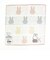 ミッフィー miffy イニシャルハンカチ(K) ピンク