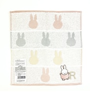 ミッフィー miffy イニシャルハンカチ(R) ピンク