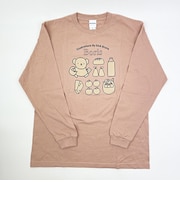 ミッフィー miffy ボリス ロンT(かいもの) ダスティピンク アパレル Tシャツ