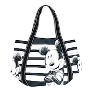 ディズニー ミッキーマウス バルーントートバッグ(モノクロ) Disney