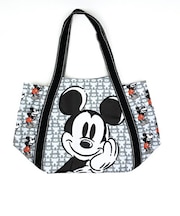 ディズニー ミッキーマウス バルーントートバッグ(グレー) Disney