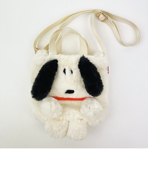 スヌーピー クリプティッド 2WAY ショルダーミニトートバッグ アイボリー SNOOPY