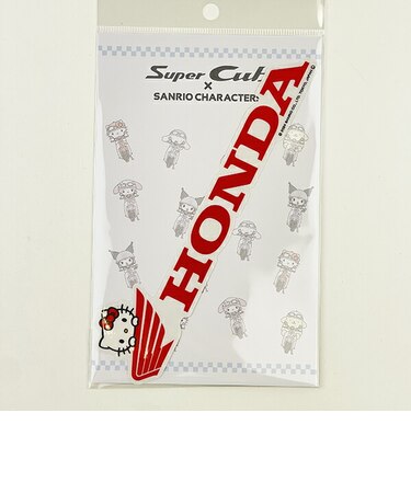 サンリオ ハローキティ×HONDA ビッグサイズステッカー (ロゴ) カー用品 日本製 Sanrio