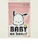 サンリオ ポチャッコ 「BABY ON BOARD」車用 ステッカー カー用品 日本製  Sanrio