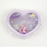 ディズニープリンセス ラプンツェル バレエコア ハート型クリアポーチ Disney