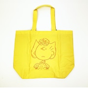 スヌーピー トートバッグ かばん イエロー PEANUTS SNOOPY