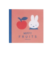 ミッフィー miffy りんご スクエアメモ 文具 MIFFY FRUITS 日本製