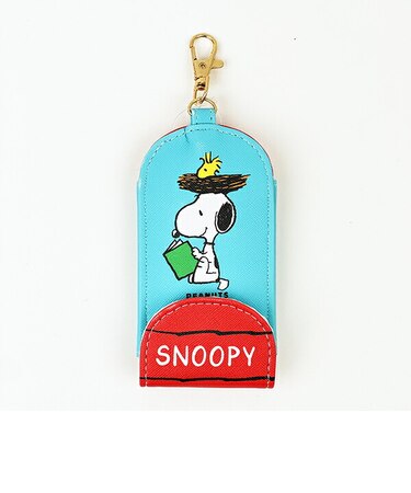 スヌーピー キッズキーケース ブルー SNOOPY