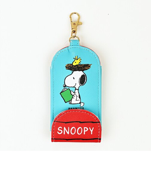 スヌーピー キッズキーケース ブルー SNOOPY