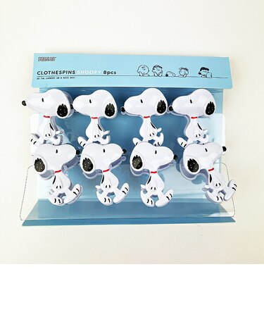 スヌーピー 洗濯ばさみ 8ピース 洗濯用品 SNOOPY