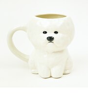 ビションフリーゼ ダイカットマグカップ コップ